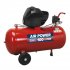 Sealey Air Compressor 100L V-Twin Direct Drive 3hp Oil Free