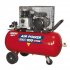 Sealey 100L Belt Drive Air Compressor with Cast Cylinders & Wheels 3hp