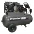 Sealey Air Compressor 100L Belt Drive 3hp with Front Control Panel