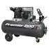 Sealey Premier 200L Belt Drive Air Compressor with Front Control Panel 3hp