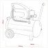 Sealey 50L Direct Drive Air Compressor 2hp