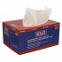 Sealey Multipurpose Smooth White Paper Wipes 73gsm - Dispenser Box of 150 Sheets