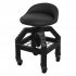 Sealey Premier Industrial Pneumatic Creeper Stool with Adjustable Height Swivel Seat & Back Rest