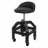 Sealey Premier Industrial Pneumatic Creeper Stool with Adjustable Height Swivel Seat & Back Rest