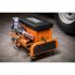 Sealey Mechanic's Utility Seat & Toolbox - Orange