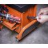 Sealey Mechanic's Utility Seat & Toolbox - Orange