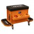 Sealey Mechanic's Utility Seat & Toolbox - Orange