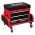 Sealey Mechanic's Utility Seat & Toolbox - Red