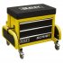 Sealey Mechanic's Utility Seat & Toolbox - Yellow