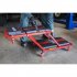 Sealey Steel Creeper/Seat with 7 Wheels & Adjustable Head Rest