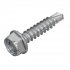 Sealey Zinc Plated Self-Drilling Hex Head Screw 4.2 x 19mm - Pack of 100