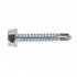 Sealey Zinc Plated Self-Drilling Hex Head Screw 4.2 x 25mm - Pack of 100