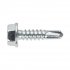 Sealey Zinc Plated Self-Drilling Hex Head Screw 4.8 x 19mm - Pack of 100