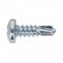 Sealey Zinc Plated Self-Drilling Pan Head Phillips Screw 4.2 x 13mm - Pack of 100