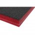 Sealey Easy Peel Shadow Foam 1200 x 550 x 50mm - Red/Black