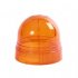 Durite - Lens Only Ribbed for Amber LED Beacon Reg 10 Range . - 4-445-98