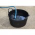 Sealey Heavy-Duty Flexi Tub 30L - Black