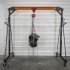 Sealey Portable Adjustable Gantry Crane with Geared Trolley Combo 1 Tonne