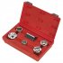 Sealey Motorcycle Swingarm Locknut Socket Set 6pc