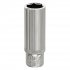 Sealey Premier Fully Polished Deep Socket 1/4