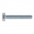 Sealey 8.8 Zinc Plated HT Setscrew M4 x 25mm, DIN 933 - Pack of 50