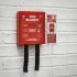 Sealey Worksafe Fire Blanket Safety Sign - Rigid Plastic