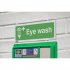 Sealey Worksafe Eye Wash Safety Sign - Rigid Plastic