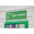 Sealey Worksafe Eye Wash Safety Sign - Self-Adhesive Vinyl