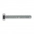 Sealey 8.8 Zinc Plated HT Setscrew M6 x 40mm, DIN 933 - Pack of 50