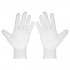 Sealey Worksafe White Precision Grip Gloves, Large - Box of 120 Pairs