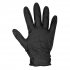 Sealey Diamond Grip Extra-Thick Nitrile Powder-Free Gloves, Black, Large - Pack of 50