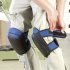 Sealey Worksafe Heavy-Duty Double Gel Knee Pads - Pair