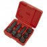 Sealey Impact Spline Socket Bit Set 1/2