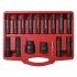 Sealey Impact Hex, TRX-Star* & TRX-Star* Female Socket Bit Set 3/4