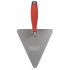 Sealey Stainless Steel Triangular Brick Trowel with Rubber Handle 180mm