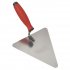 Sealey Stainless Steel Triangular Brick Trowel with Rubber Handle 180mm