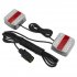 Sealey Rear Lighting Set Magnetic LED 12V