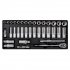 Sealey Premier Socket Set with Tool Tray 3/8