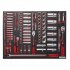 Sealey Premier Platinum Socket Set with Tool Tray 1/4