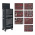 Sealey Superline PRO Tool Chest Combination 14 Drawer with 446pc Tool Kit - Black