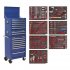 Sealey Superline PRO Tool Chest Combination 14 Drawer with 446pc Tool Kit - Blue