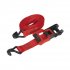 Sealey Ratchet Straps Polyester Webbing with J-Hooks 32mm x 4.9m 1200kg Breaking Strength - 2 Pairs