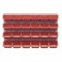 Sealey Bin & Panel Combination 24 Bins - Red