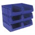 Sealey Plastic Storage Bin 310 x 500 x 190mm, Blue - Pack of 6