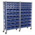 Sealey Mobile Bin Storage System with 72 Bins