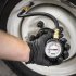 Sealey Tyre Pressure Gauge with Clip-On Chuck 0-7bar(0-100psi)