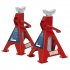 Sealey Ratchet Type Axle Stands (Pair) 2 Tonne Capacity per Stand