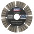 Sealey Wet/Dry Use Diamond Blade for Concrete Cutting 115mm