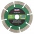 Sealey Worksafe Value Plus Diamond Blade 100 x 16mm