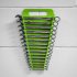 Sealey Premier Spanner Rack Capacity 15 Spanners - Hi-Vis Green